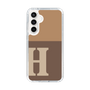 Slim Protection Case［ Original - initial two tone - H brown ］
