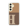 Slim Protection Case［ Original - initial two tone - H brown ］