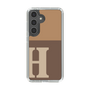 Slim Protection Case［ Original - initial two tone - H brown ］