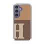 Slim Protection Case［ Original - initial two tone - H brown ］