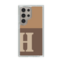 Slim Protection Case［ Original - initial two tone - H brown ］