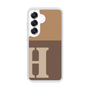 Slim Protection Case［ Original - initial two tone - H brown ］