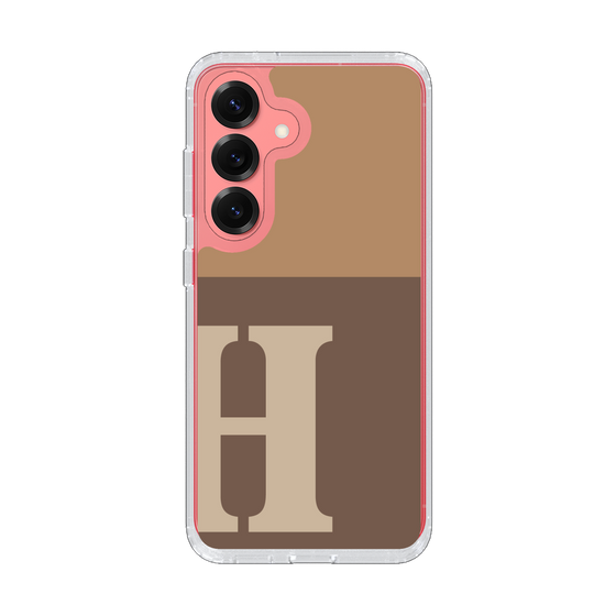 Slim Protection Case［ Original - initial two tone - H brown ］