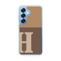 Slim Protection Case［ Original - initial two tone - H brown ］