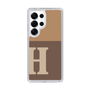 Slim Protection Case［ Original - initial two tone - H brown ］