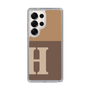 Slim Protection Case［ Original - initial two tone - H brown ］