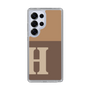 Slim Protection Case［ Original - initial two tone - H brown ］