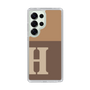 Slim Protection Case［ Original - initial two tone - H brown ］