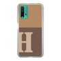 Slim Protection Case［ Original - initial two tone - H brown ］
