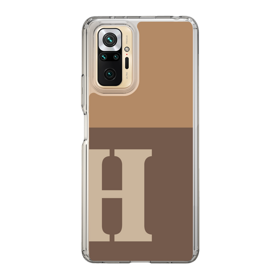 Slim Protection Case［ Original - initial two tone - H brown ］