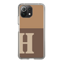 Slim Protection Case［ Original - initial two tone - H brown ］