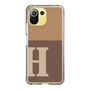 Slim Protection Case［ Original - initial two tone - H brown ］