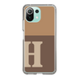 Slim Protection Case［ Original - initial two tone - H brown ］