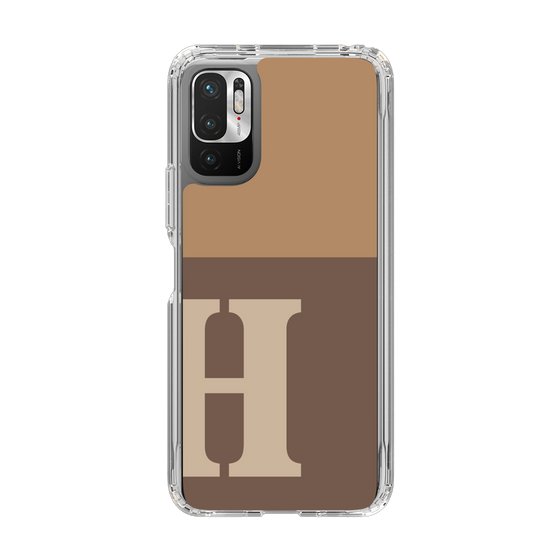 Slim Protection Case［ Original - initial two tone - H brown ］