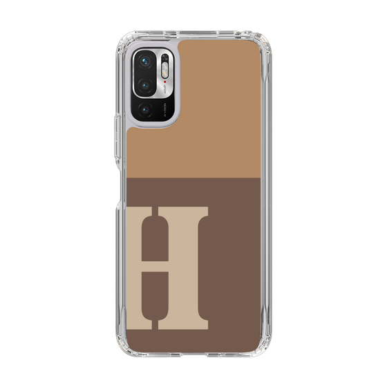 Slim Protection Case［ Original - initial two tone - H brown ］