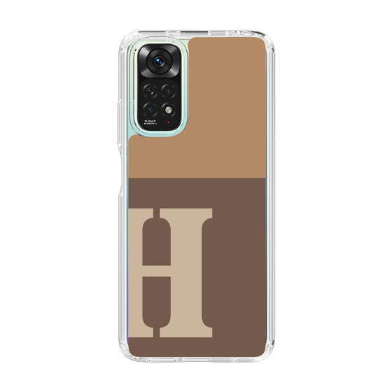 Slim Protection Case［ Original - initial two tone - H brown ］