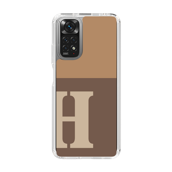 Slim Protection Case［ Original - initial two tone - H brown ］