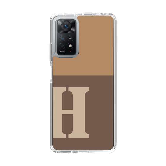 Slim Protection Case［ Original - initial two tone - H brown ］