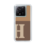 Slim Protection Case［ Original - initial two tone - H brown ］