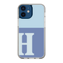 Slim Protection Case［ Original - initial two tone - H blue ］
