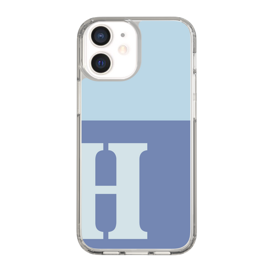 Slim Protection Case［ Original - initial two tone - H blue ］