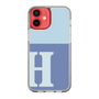 Slim Protection Case［ Original - initial two tone - H blue ］