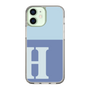 Slim Protection Case［ Original - initial two tone - H blue ］