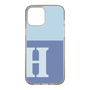 Slim Protection Case［ Original - initial two tone - H blue ］