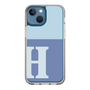 Slim Protection Case［ Original - initial two tone - H blue ］