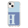 Slim Protection Case［ Original - initial two tone - H blue ］