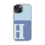 Slim Protection Case［ Original - initial two tone - H blue ］
