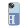 Slim Protection Case［ Original - initial two tone - H blue ］