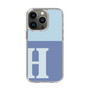 Slim Protection Case［ Original - initial two tone - H blue ］