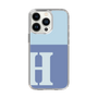 Slim Protection Case［ Original - initial two tone - H blue ］