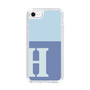 Slim Protection Case［ Original - initial two tone - H blue ］