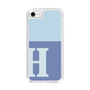 Slim Protection Case［ Original - initial two tone - H blue ］