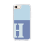 Slim Protection Case［ Original - initial two tone - H blue ］
