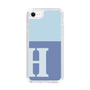 Slim Protection Case［ Original - initial two tone - H blue ］