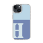 Slim Protection Case［ Original - initial two tone - H blue ］