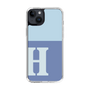 Slim Protection Case［ Original - initial two tone - H blue ］