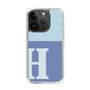 Slim Protection Case［ Original - initial two tone - H blue ］
