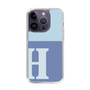 Slim Protection Case［ Original - initial two tone - H blue ］