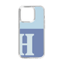 Slim Protection Case［ Original - initial two tone - H blue ］