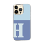 Slim Protection Case［ Original - initial two tone - H blue ］