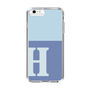 Slim Protection Case［ Original - initial two tone - H blue ］