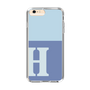 Slim Protection Case［ Original - initial two tone - H blue ］