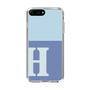Slim Protection Case［ Original - initial two tone - H blue ］