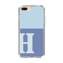 Slim Protection Case［ Original - initial two tone - H blue ］