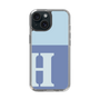 Slim Protection Case［ Original - initial two tone - H blue ］