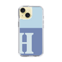 Slim Protection Case［ Original - initial two tone - H blue ］
